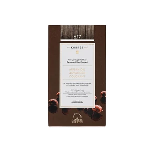 KORRES Aceite de Argán Colorante Avanzado 6.17 Rubio Beige Oscuro
