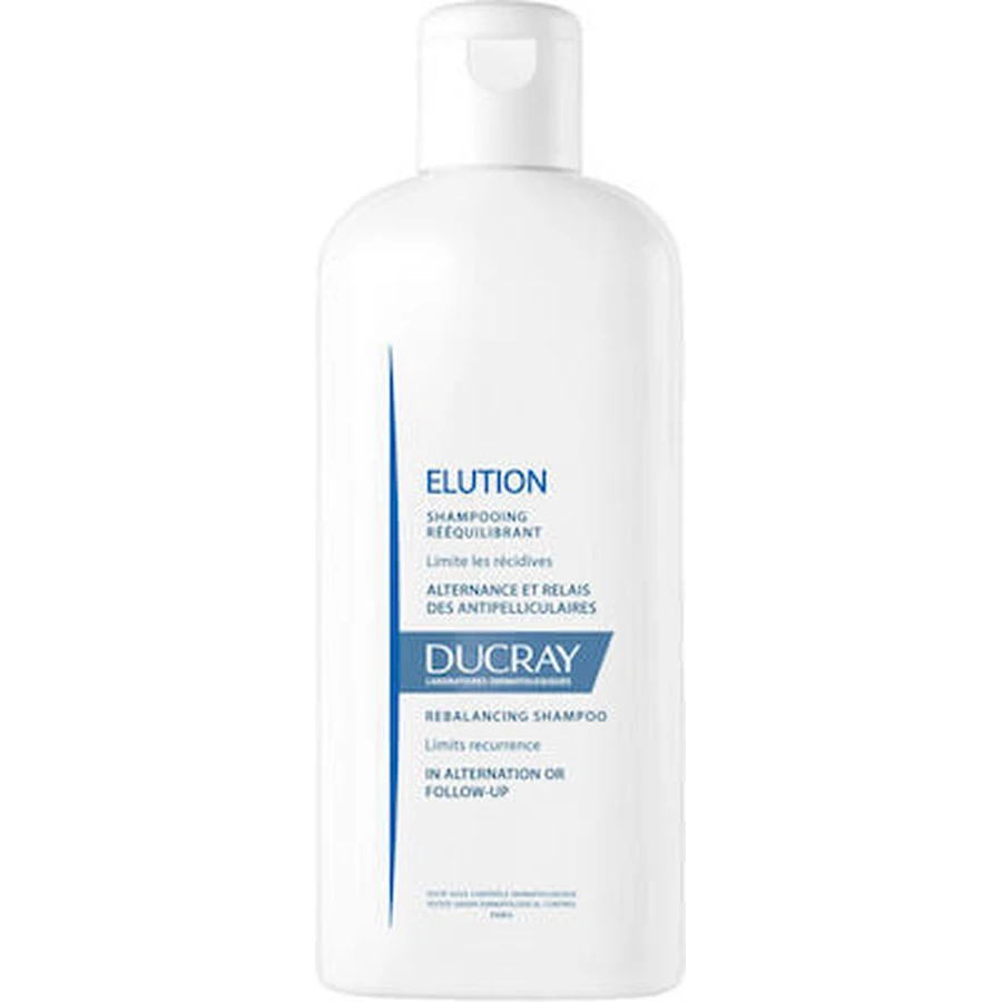 DUCRAY Elution Balancing Shampoo für den häufigen Gebrauch gegen Schuppen 400ml