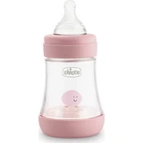 CHICCO Perfect 5 Intui-Flow System Biberón de plástico para 0+ rosa 150ml [20211-10]