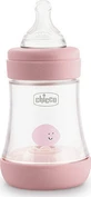 CHICCO Perfect 5 Biberon en plastique Intui-Flow System pour 0+ Rose 150ml [20211-10]