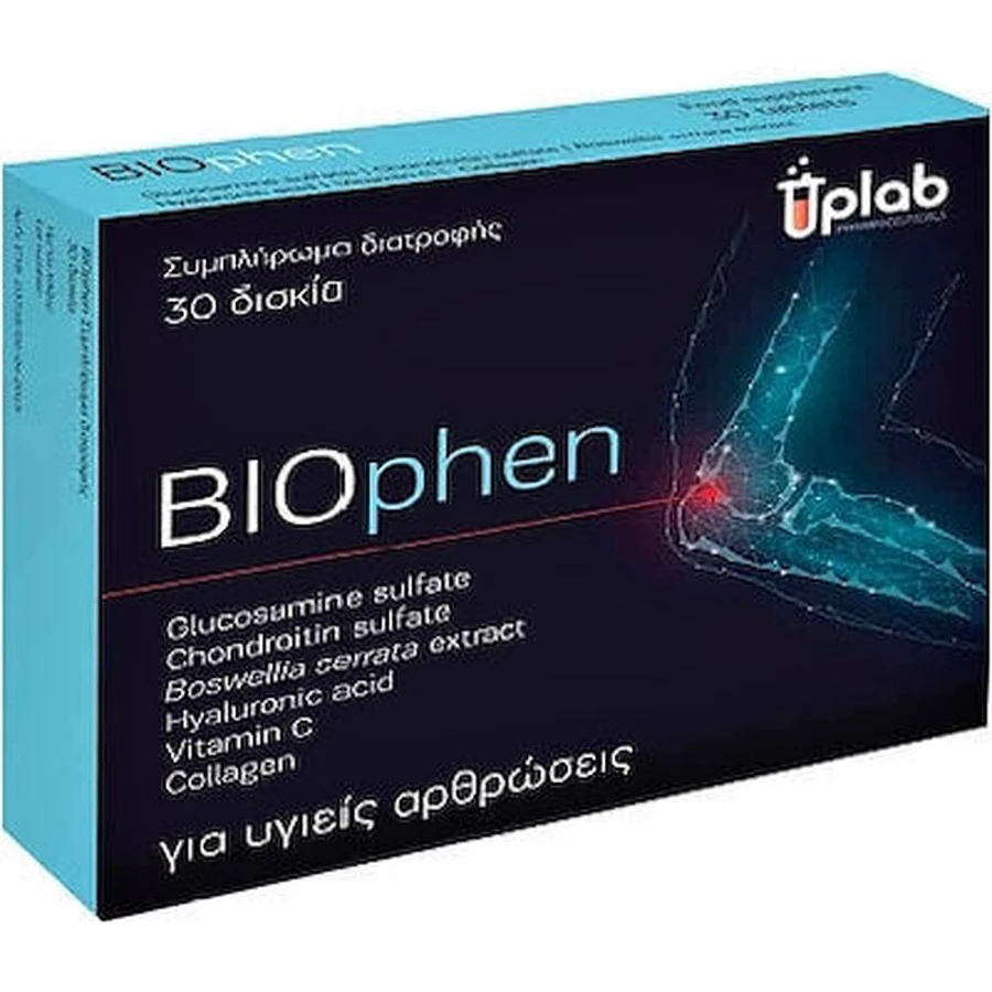 UPLAB Pharmaceuticals Biophen Gemeinsame Gesundheit Ergänzung 30 Tabletten