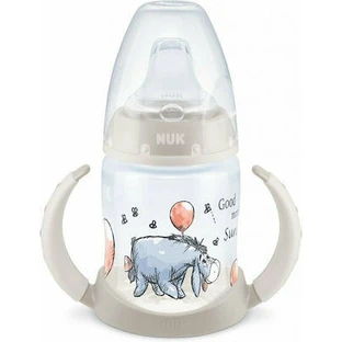 NUK First Choice Training Bottle Disney Winnie the Pooh With Temperature Indicator For 6-18 Months 150ml 10.743.945 - White