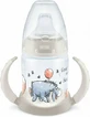 Biberon d'apprentissage NUK First Choice Disney Winnie l'ourson avec indicateur de température pour 6-18 mois 150ml 10.743.945 - Blanc