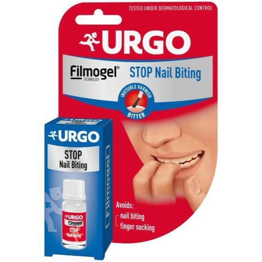 URGO Filmogel STOP Nail Biting Pour les ongles usés et abîmés 9ml