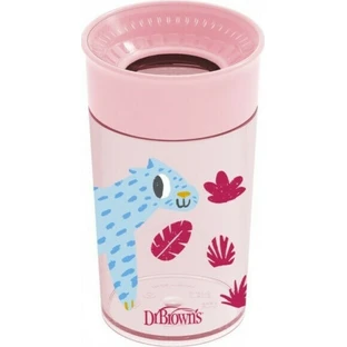 DR BROWN'S 360° Learning Cup 300ml Pink TC 01093