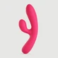 Starter's Powerful Rosie Liquid Silicone Rabbit Vibrator - Rouge