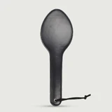 Löffelförmiges Paddel mit Handschlaufe - Schwarz