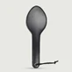 Spoon Shaped Paddle With Wrist Strap - Black