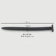 152 x 30 mm Spiraal Siliconen Urethraal Geluid - Zwart