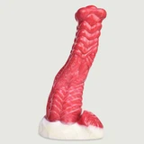 Monster Fisix Silicone Ejaculerende Dildo 19 x 6 cm - Rood