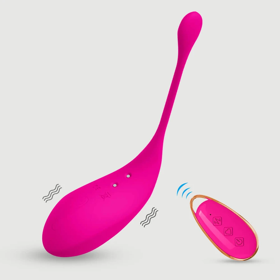 Zuma 12-functie siliconen vibrator met afstandsbediening - Roze