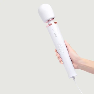 Le Wand Premium Vibrerende Plugin Wand Massager - Wit