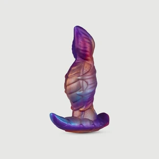 Plug Anal de Silicona Monstruo Pequeño 14 x 4,8 cm - Multicolor
