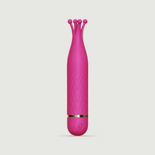 Harmonia Mini Silicone 10 Function Vibrator - Red