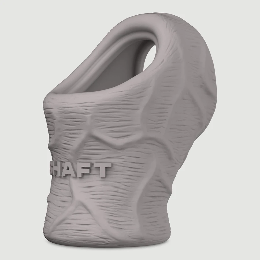 Schacht Model P Vloeibare Silicone Cock & Ball Stetcher - Grijs