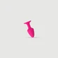 Anal Collection Geribbelde Grote Siliconen Butt Plug met Zuignap - Roze