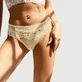 Sexy Floral Lace Panty - Nude - One Size