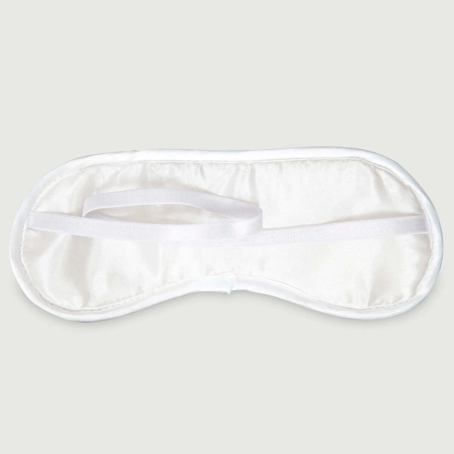 Satin Blindfold - White