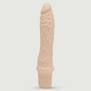 Silikon Classic Großer Vibrator - Flesh