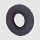The Perfect O Vloeibare Silicone Flexibele Cock Ring 40 mm - Zwart