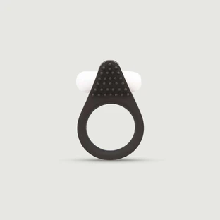 Lit-Up Silikon Stimu Ring 1 - Schwarz