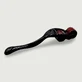 Double Spiked Roller With Curved Handle - Black