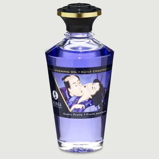 Shunga Afrodisiacum & Kussende Verwarmende Olie Exotische Vruchten - 100 ml