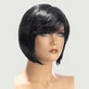Berangere Pruik Halflang Haar Brunette