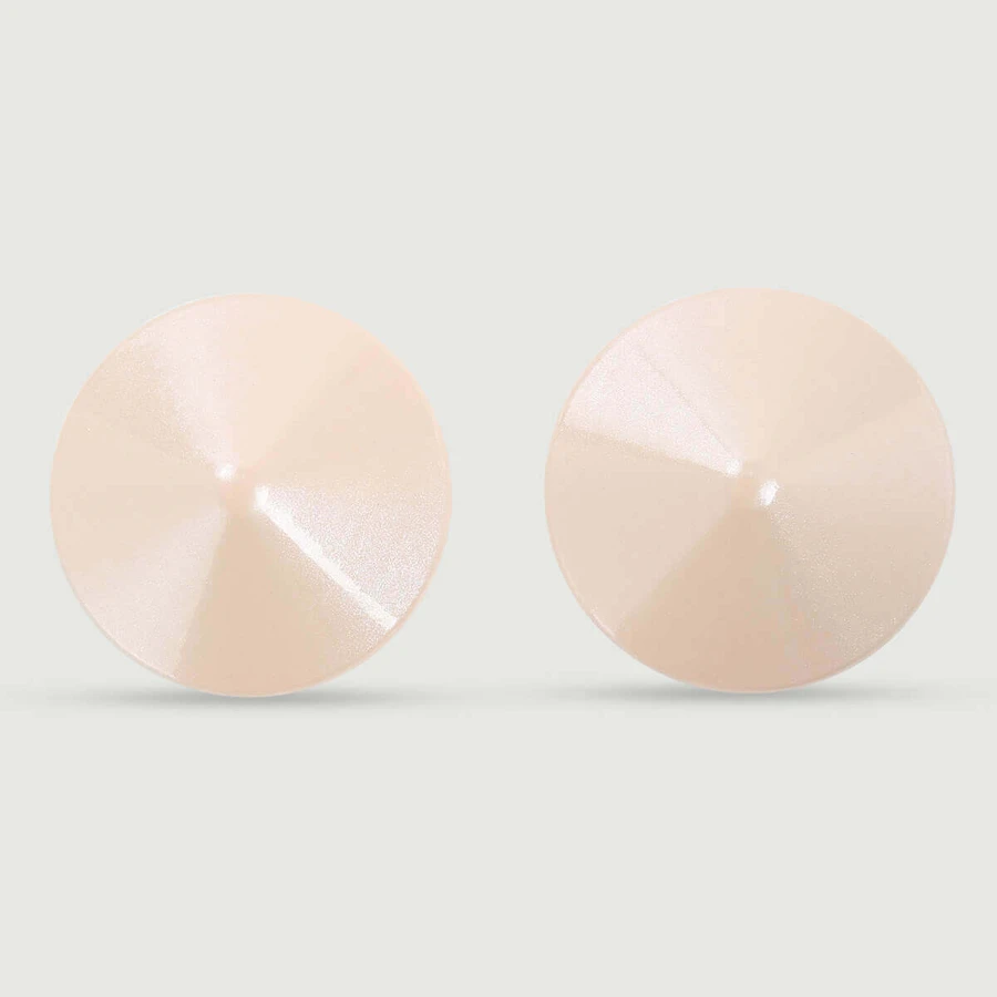Cone Shaped Nipple Covers - Beige