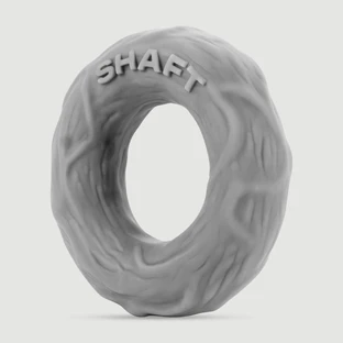Schacht 1R Vloeibare Silicone Flexibele Kleine Cock Ring - Grijs
