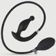 Inflatable Cheeky Butt Plugg 9 x 3 cm - Black