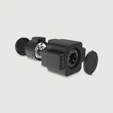 7 Function Vibrating & Rotating Handheld Male Masturbator - Black