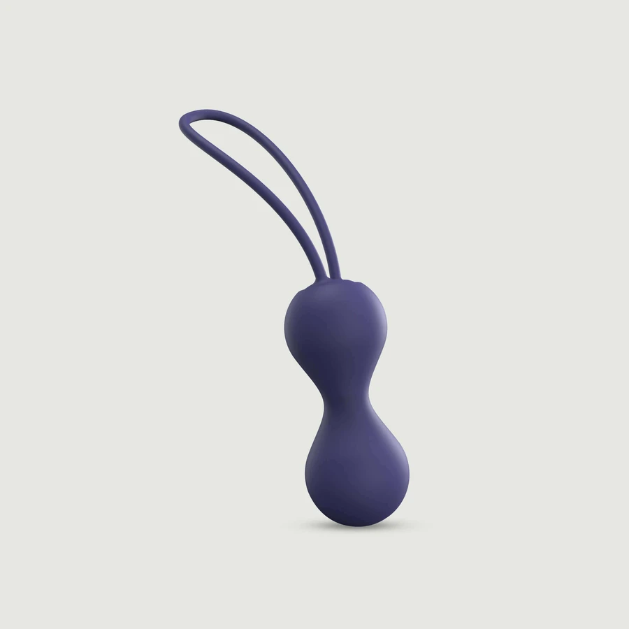 Joia Premium Silicone Cone Balls - Deep Purple