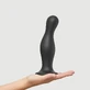 Curvy Plug XX-Large silicon Premium Dildo cu ventuză - negru