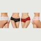 Plus Size Sexy Gebloemde Kanten Panty 4 in 1 Box - Multicolour - Large/X-Large