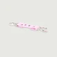 Leather Connector Bar For Wrists Or Ankles - Pink