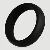 Forto F-64 Inel pentru penis mare din silicon cu lățimea de 50 mm - negru