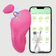 Kenna App Controlled Panty Silicone Wearable Vibrator - Rose