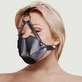 Head Harness with Mouth Cover &amp; Breathable Ball Gag - Black