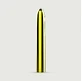The Ultra Classic 17 cm Classic Vibrator - Gold