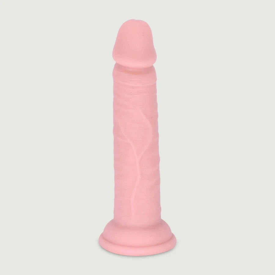 Ari 19 cm Gode réaliste en silicone avec ventouse - Chair