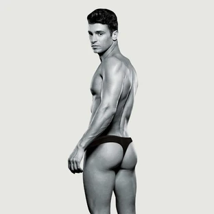 Bad Boy Tanga - Schwarz - Medium/Groß