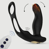 Die Sway P Remote Controlled beheizte Silikon Prostata-Massagegerät mit Sway Motion - schwarz