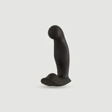 Acamar Remote Controlled Silicone Prostate Massager - Black