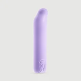 Puntige Mini Vloeibare Siliconen Vibrator - Paars