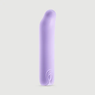 Puntige Mini Vloeibare Siliconen Vibrator - Paars