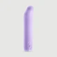 Puntige Mini Vloeibare Siliconen Vibrator - Paars