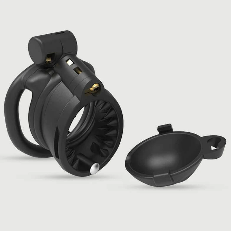 Spike Open Chastity Cage 6,5 x 3 cm - Black