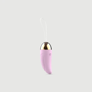Vibrator Bullet de mână din silicon Curved Delight - Violet