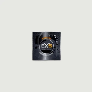 EXS Black Latex Condoms
